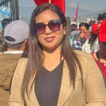 नेपाल विद्युत प्राधिकरण बुटवलकी कर्मचारी कल्पना थापा एमाले ११ औं महाधिवेशनमा प्रतिनिधिको रूपमा सहभागी