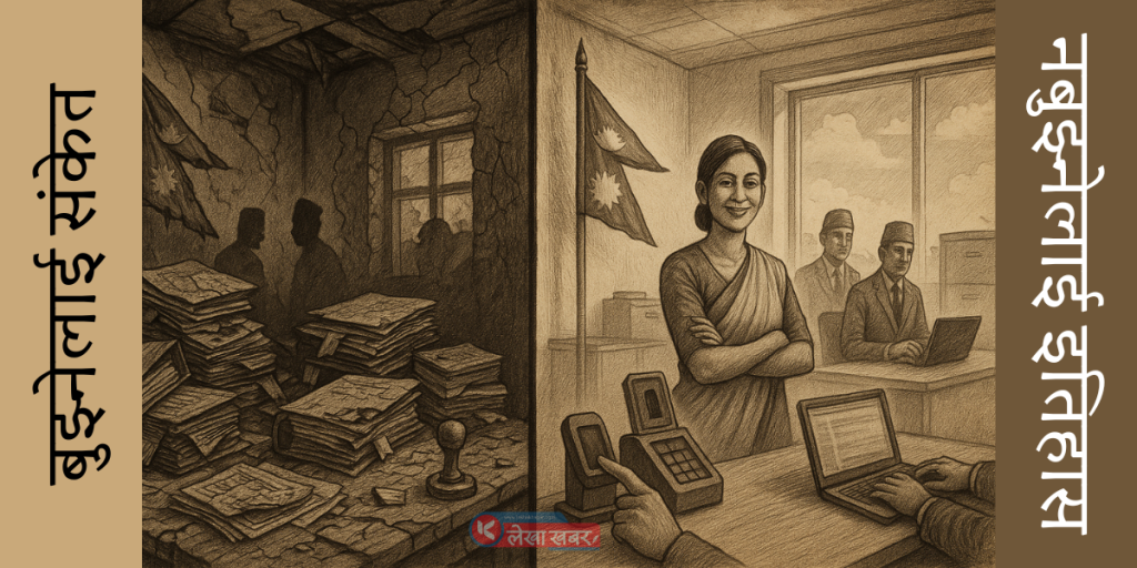 नेपाल निजामती सेवा सुधार २०८१: भ्रष्टाचार नियन्त्रण, पहिलो महिला मुख्यसचिव, र प्रशासनिक परिवर्तनको चित्रण।