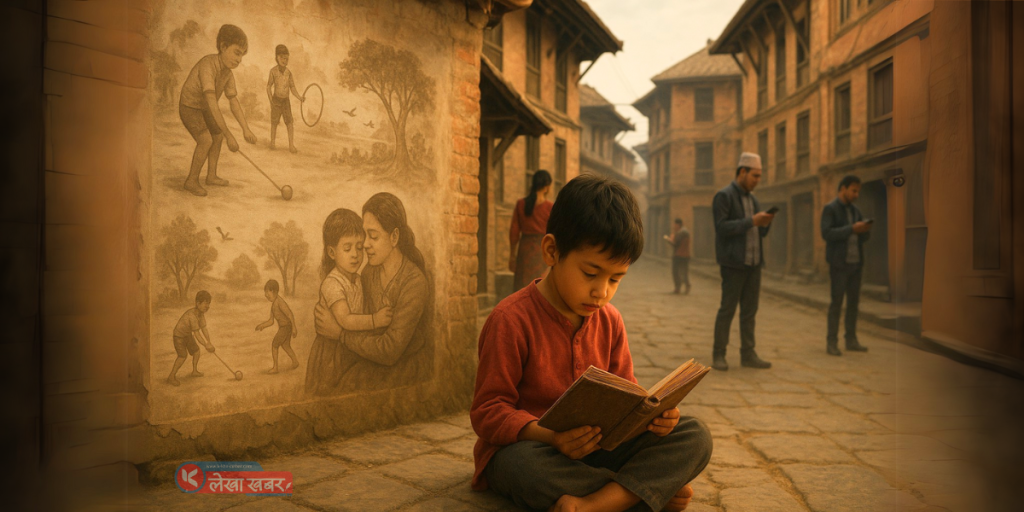 हराएको बालापन र संवेदनाविहीन समाजको चित्रण