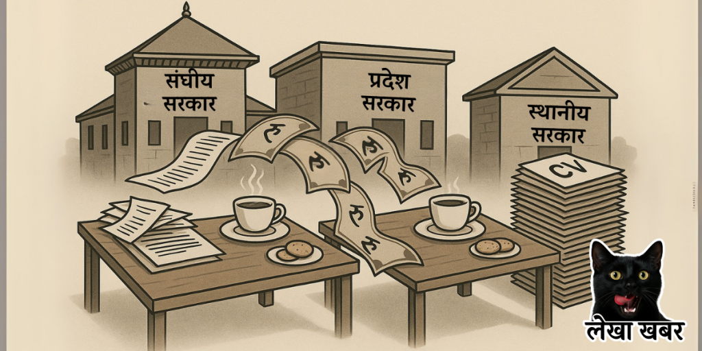तीन तहको सरकारमा खाजा खर्च, नियुक्ति र बजेट दुरुपयोग सम्बन्धी अनियमितता