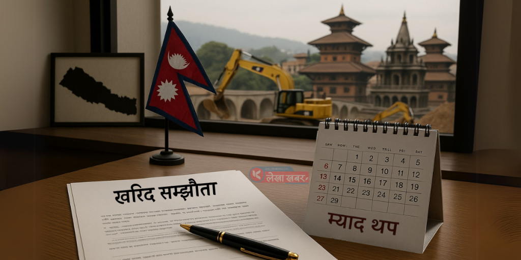 खरिद नियमावली संशोधन र ठेक्का म्याद थप