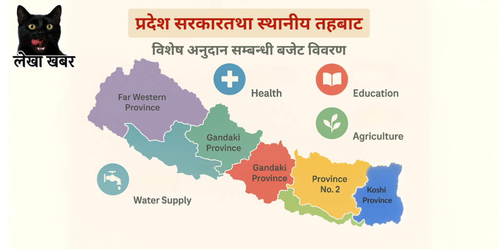 विशेष अनुदान बजेटमा समेटिएका प्रदेश र स्थानीय तहका योजना