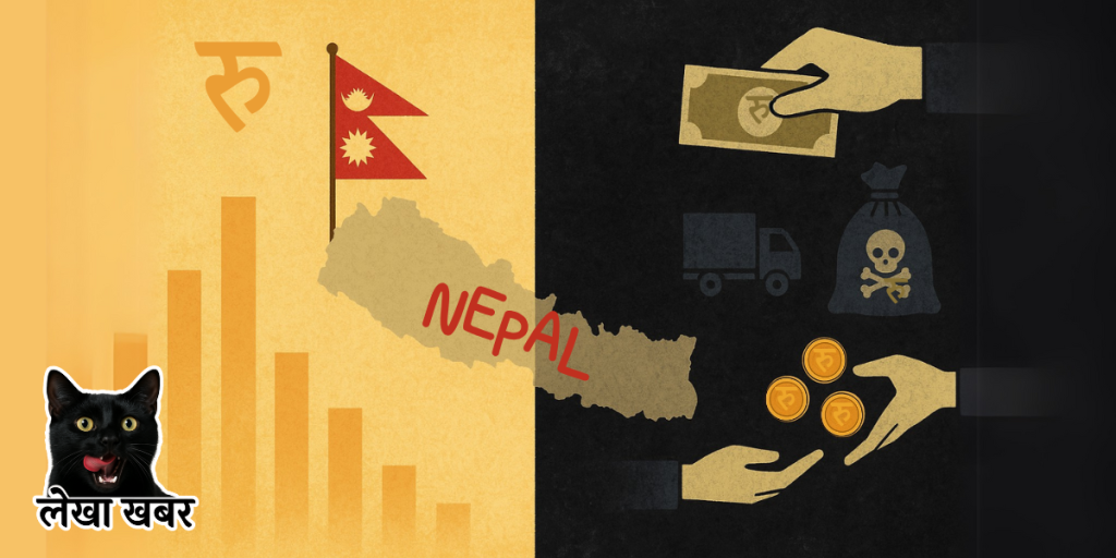नेपालको छाया अर्थतन्त्रले जीडीपीको ५१ प्रतिशत ओगटेको दृश्य