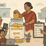 वैदेशिक श्रमिक र सामाजिक सुरक्षा कोषमा योगदान गर्ने नेपाली श्रमिकको चित्र