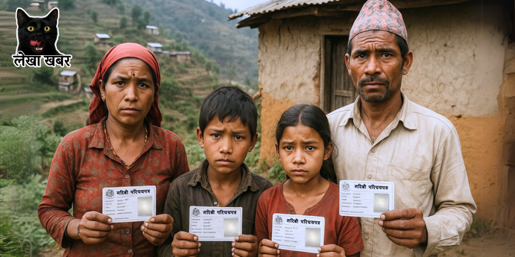 गरिब परिवारले पाएको परिचयपत्र र सरकारी सेवा उपयोग
