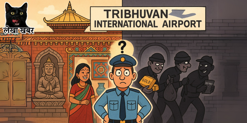 Tribhuvan International Airport with security and smuggling issues