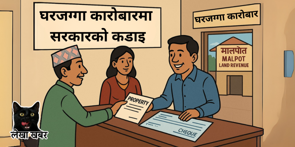 घरजग्गा कारोबारमा बैंकिङ प्रक्रिया अनिवार्य बनाउँदै सरकार