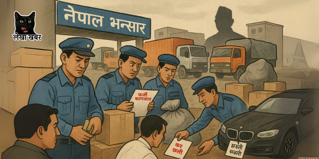 भन्सार कार्यालयमा भ्रष्टाचारसँग जोडिएको सामान जाँच र कर छली