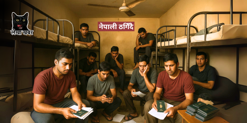 यूएईमा भिजिट भिसामा ठगिएका नेपाली श्रमिकहरू कोठामा बस्दै