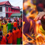 साउनको पहिलो सोमबार पशुपतिमा लामबद्ध भक्तजनहरू