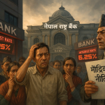 नेपालका बैंकहरूमा साउन महिनाको ब्याजदर घटेको जानकारी दिने