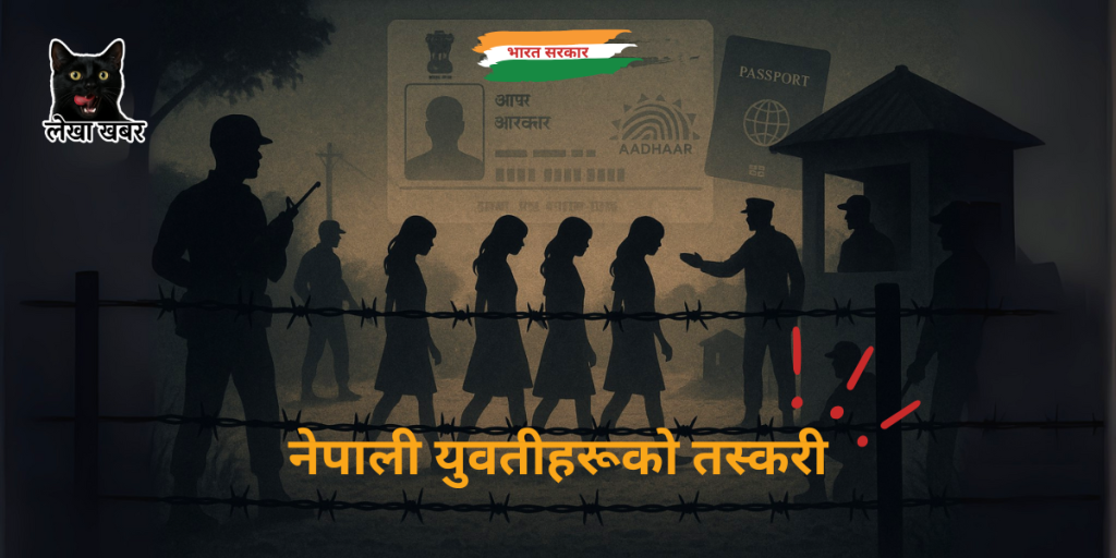 काकरभिट्टा–पानीट्याङ्की सीमामा मानव तस्करीबाट उद्धार गरिएका नेपाली किशोरीहरू