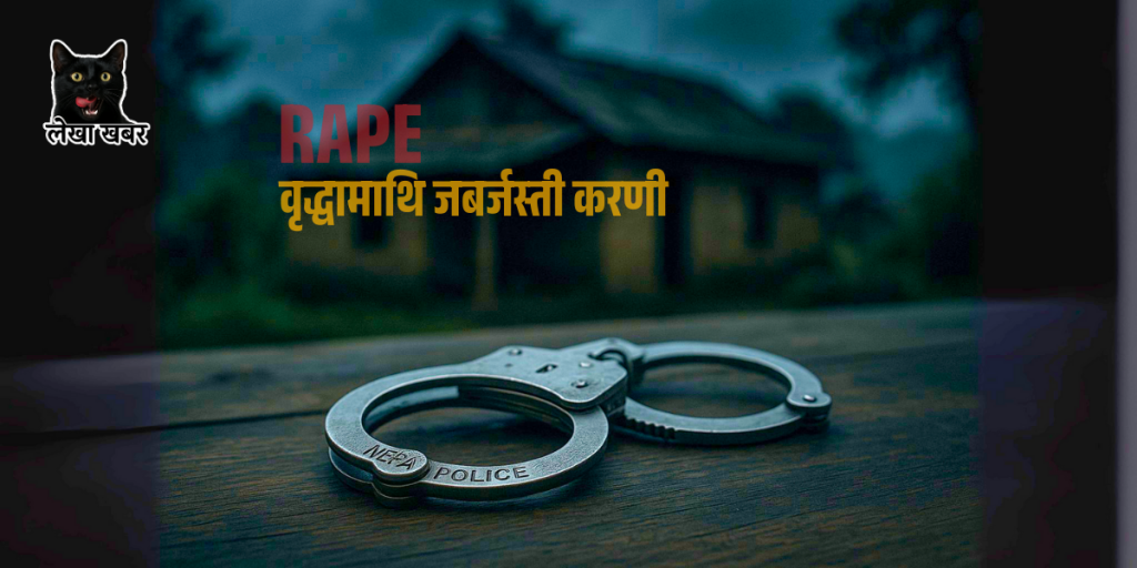 रोल्पामा वृद्धामाथि जबर्जस्ती करणी आरोपमा पक्राउ परेका पुरुष