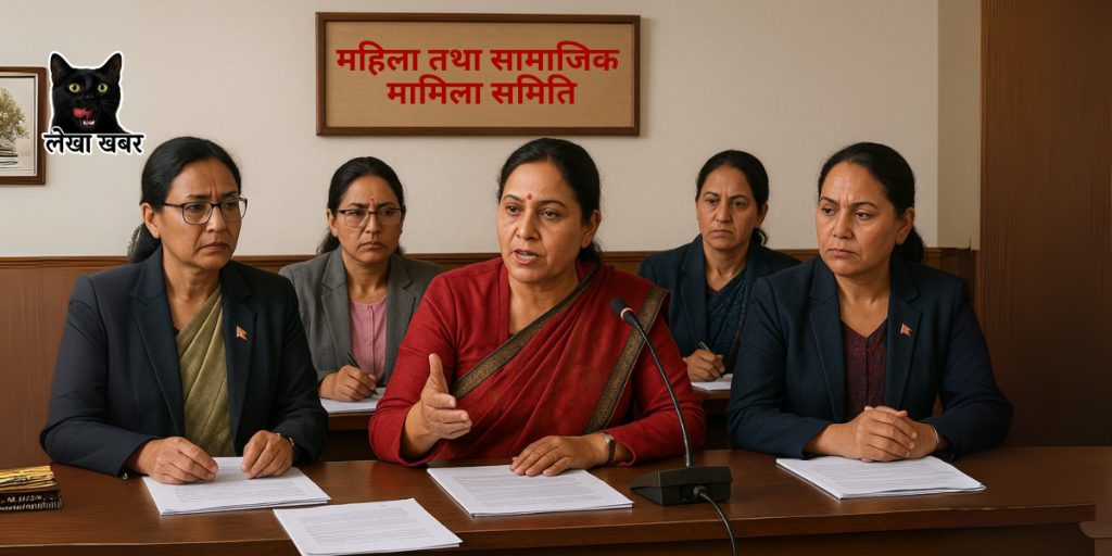 महिला समितिको बैठकमा मानव बेचबिखन ऐनमा संशोधनबारे छलफल हुँदै