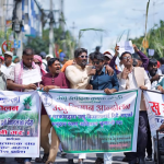 काठमाडौंमा अनुदान नपाएर आन्दोलनमा उखु किसानहरू