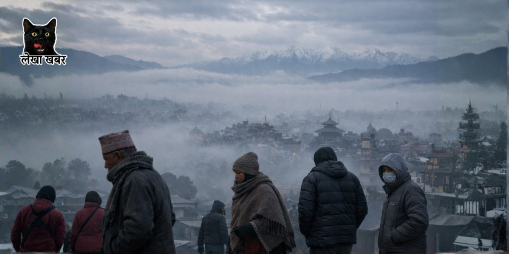 काठमाडौं उपत्यकामा अत्यधिक जाडो र हुस्सु