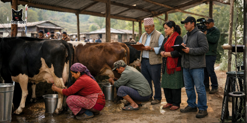 नेपालको पहिलो दूध दुहुने प्रतियोगितात्मक रियालिटी शो ‘दूध’