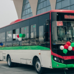 पोखरा अन्तर्राष्ट्रिय विमानस्थलमा सञ्चालित नयाँ विद्युतीय सटल बस