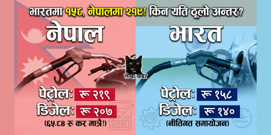 इन्धन मूल्यवृद्धि : ८६ अर्ब राजस्व कि नागरिकमाथि थपिएको बोझ